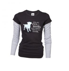 Tee: It's All Fun and Games - Big Dog (twofer thermal//navy)