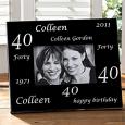 Personalized Birthday Photo Frame - Birthday Cheers Design