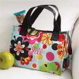 Personalized Ladies Floral Lunch Cooler - Embroidered
