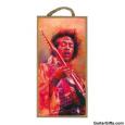 Jimi Hendrix Wooden Sign