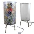 Recycled Bottle Cap Table Lamp Kit