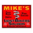 Lost Bikers Saloon Custom Sign