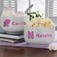 Personalized Bowl for Girls - Alphabet Animals