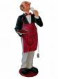Sir Sommelier: Grand-Scale Wine Connoisseur Statue