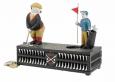 The Golfer: This Putt is for a Birdie Collectors' Die-Cast Iron Mechanical Coin Bank