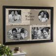 Family Photo Collage Personalized Canvas Art - Small