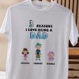 Personalized Men's T-Shirts - His Reasons Why