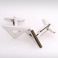 Architect Triangle Cuff Links