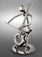 Cello Metal Figurine
