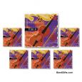 Violin Coasters