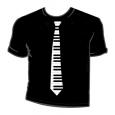 Piano Tie T-shirt