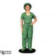 Nurse Scrubs Figurine
