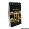 3D Music Notepad - Trumpet