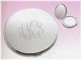 Polished Rounded Mirror Compact