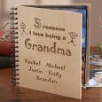 Custom Personalized Wood Photo Album - Reasons Why Collection
