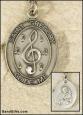 Patron Saint Treble Clef Necklace