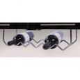 Chrome Undercabinet Wine Rack