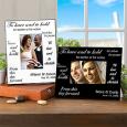 Personalized Wedding Picture Frames - Black and White Designs