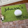 Personalized Custom Doormat - 19th Hole Golf Design