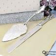 Wedding Cake Server Set - Personalized