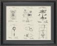 Thomas Edison Inventor Framed Patent Art - 20x24