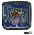 Drumset Alarm Clock - Blue
