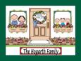 Personalized New Home Cartoon