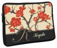 Personalized Blossoms Laptop Sleeve