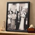 Custom Photo Canvas Print - Wedding Memories - 16 x 20