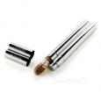 Stainless Steel Cigar Case and Flask Combo