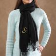Personalized Paisley Pashmina - Free Embroidered Initial