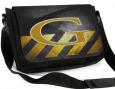 Personalized Hazard Line Messenger Bag