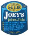 Fishing Hole Sign - Personalized