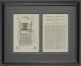 Calculator Patent Art - 16x20
