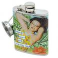 I Should Come With a Warning Hip Flask