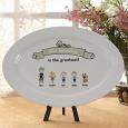 Greatest Grandma Personalized Keepsake Platter Plate