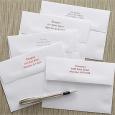 Printed Return Address Personalized Greeting Card Envelopes - A7