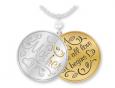 Etched in My Heart Mom Necklace