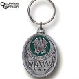 Navy Keychain