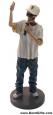 Skeleton Rapper Figurine