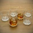 Cadiz Crystal Whiskey Glasses, Set of 6