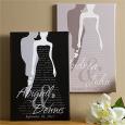 Personalized Wedding Art - Bride & Groom - Medium