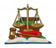 Scales of Justice Ornament