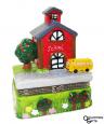 School House and Bus Porcelain Box