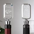 Custom Engraved Wine Bottle Stoppers for Weddings - A Toast to Love