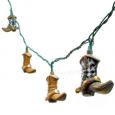 Cowboy Boot Decorative String Lights