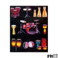 Drum Fleece Blanket