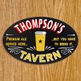 Premium Ale Served Here, Custom Sign