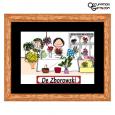 Florist Cartoon Print - Personalized