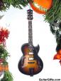 Christmas Ornament - Hollow Body Guitar